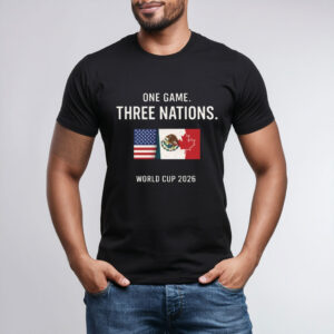 One Game Three Nations World Cup 2026 Shirt
