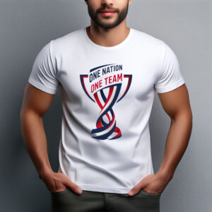 One Nation One Team USA World Cup 2026 Emblem Shirt