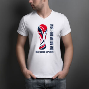 One Nation One Team USA World Cup 2026 Modern Trophy Shirt