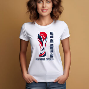 One Nation One Team USA World Cup 2026 Modern Trophy Shirt