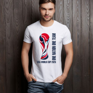 One Nation One Team USA World Cup 2026 Modern Trophy Shirt