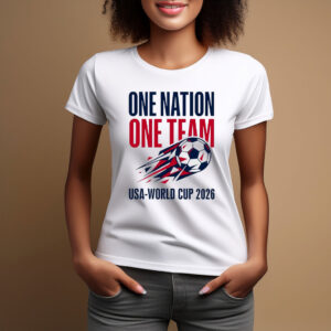 One Nation One Team USA World Cup 2026 Soccer Shirt