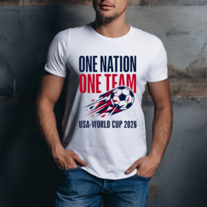 One Nation One Team USA World Cup 2026 Soccer Shirt