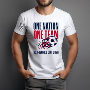 One Nation One Team USA World Cup 2026 Soccer Shirt