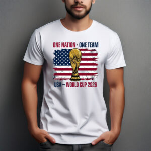 One Nation One Team USA World Cup 2026 Trophy Shirt