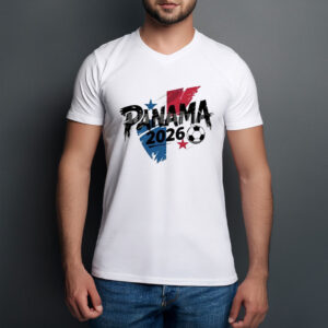 Panama 2026 Soccer Brush Graphic Shirt
