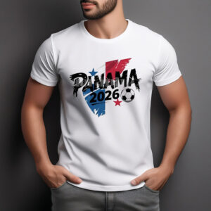 Panama 2026 Soccer Brush Graphic Shirt
