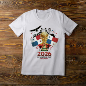 Panama FIFA World Cup 2026 Trophy Graphic Shirt