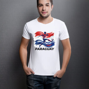 Paraguay World Cup 2026 Dynamic Soccer Shirt