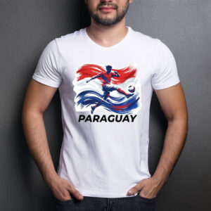 Paraguay World Cup 2026 Dynamic Soccer Shirt