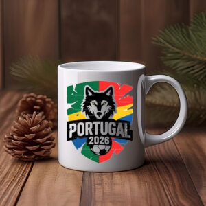 Portugal 2026, Wolf Soccer Mug
