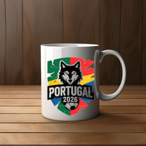 Portugal 2026, Wolf Soccer Mug
