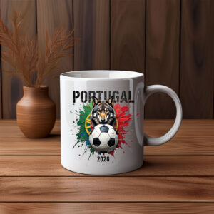 Portugal 2026 Wolf Soccer Mug
