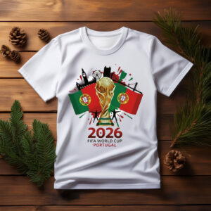 Portugal FIFA World Cup 2026 Trophy Graphic Shirt