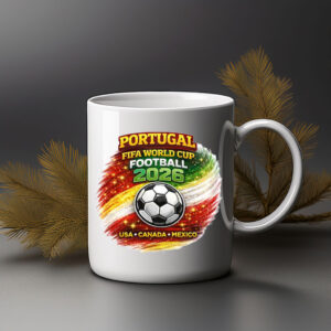 Portugal FIFA World Cup Football 2026 Coffee Mug