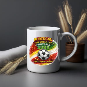 Portugal FIFA World Cup Football 2026 Coffee Mug