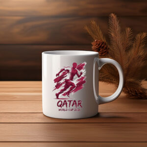 Qatar 2026 Crimson Momentum Mug