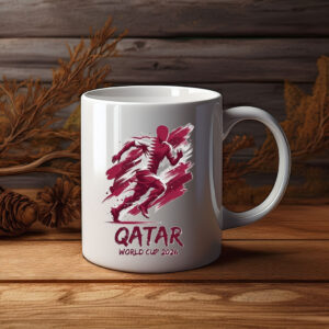 Qatar 2026 Crimson Momentum Mug