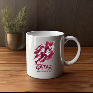 Qatar 2026 Crimson Momentum Mug