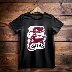 Qatar World Cup 2026 Football Action Shirt