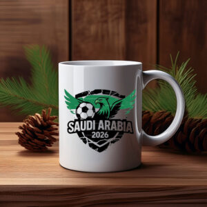Saudi Arabia 2026 Falcon Soccer Mug