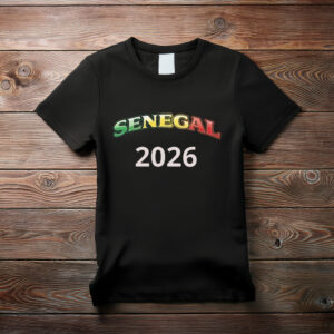 Senegal 2026 Africa Flag Colors Football Jersey Tee