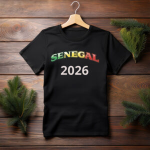 Senegal 2026 Africa Flag Colors Football Jersey Tee