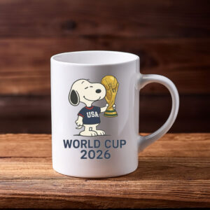 Snoopy Holding World Cup 2026 Mug