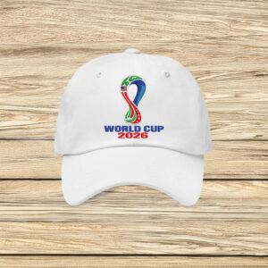 Soccer Trophy Machine Embroidery World Cup 2026 Hat
