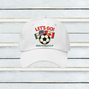 Soccer USA Canada Mexico “Let’s Go” 2026 World Cup Embroidery Hat
