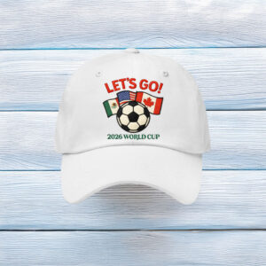 Soccer USA Canada Mexico “Let’s Go” 2026 World Cup Embroidery Hat