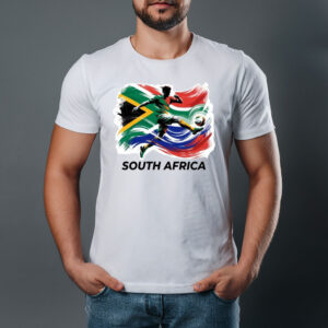 South Africa World Cup 2026 Football Action Shirt