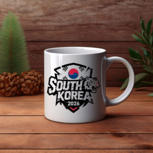 South Korea 2026 Tiger Soccer Mug