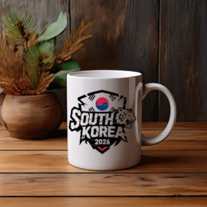 South Korea 2026 Tiger Soccer Mug
