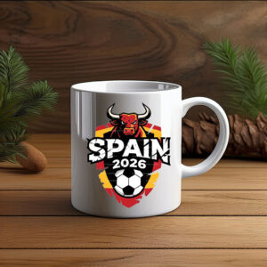 Spain 2026, Bull Soccer Mug
