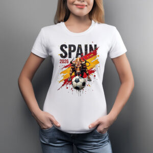 Spain 2026 Bull Soccer World Cup Shirt
