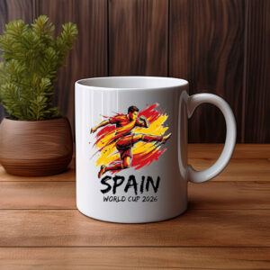 Spain 2026 Passion Play Soccer Mug