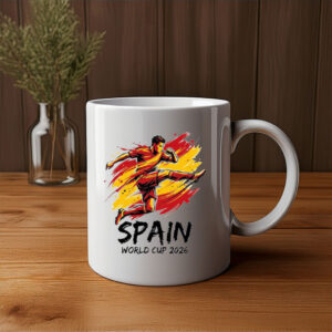 Spain 2026 Passion Play Soccer Mug