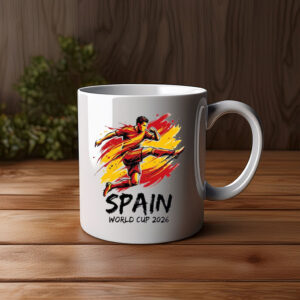 Spain 2026 Passion Play Soccer Mug