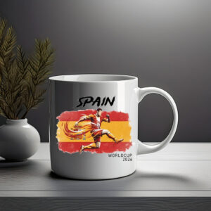 Spain World Cup 2026 Flag Mug