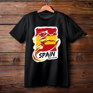 Spain World Cup 2026 Football Action Shirt