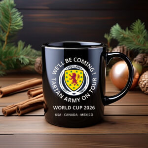 Tartan Army On Tour – Scotland Football Supporter Mug