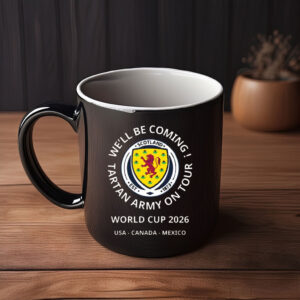 Tartan Army On Tour – Scotland Football Supporter Mug
