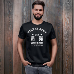 Tartan Army Scotland Football Supporter Tee