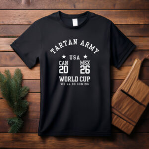 Tartan Army Scotland Football Supporter Tee