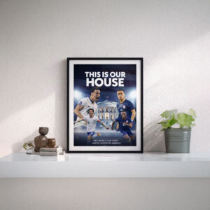 This Is Our House USA Soccer Poster