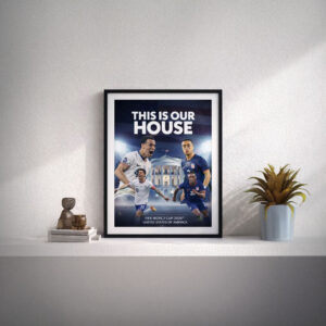 This Is Our House USA Soccer Poster