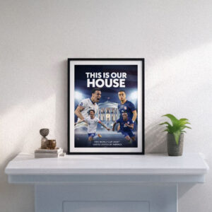 This Is Our House USA Soccer Poster