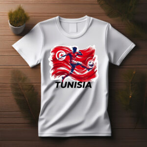 Tunisia World Cup 2026 Dynamic Football Shirt