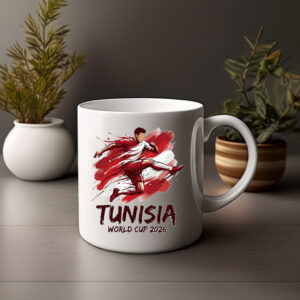 Tunisia World Cup 2026 Soccer Mug
